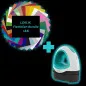 Preview: LOKLiK Mini Heat Press™ Transferpresse + Flexfolien Bundle A4