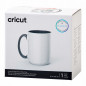Preview: Cricut 2009330 Keramiktasse Mug grau/weiß 425 ml