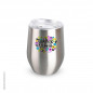 Preview: Sublimations-Edelstahlbecher Doppelwandig & Deckel 350ml