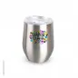 Preview: Sublimations-Edelstahlbecher Doppelwandig & Deckel 350ml