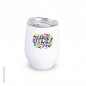 Preview: Sublimations-Edelstahlbecher Doppelwandig & Deckel 350ml