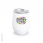 Preview: Sublimations-Edelstahlbecher Doppelwandig & Deckel 350ml
