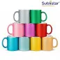 Preview: Orca Coatings Sublimationstasse Two Tones & Handle - kobaltblau, 11oz