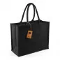 Preview: Westford Mill Unisex Jute Classic Shopper W407 - OneSize