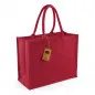 Preview: Westford Mill Unisex Jute Classic Shopper W407 - OneSize