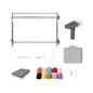 Preview: Clawlab Tufting Kit H1 Tufting Starter Set mit Tuftingpistole und Rahmen