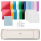 Preview: Cricut 2011287 Explore 4 Schneideplotter - Muschelweiß inkl. Essentials Bundle