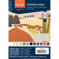 Preview: Florence Cardstock Papier Erdtöne 21x29,7cm (216g) - 60er Pack