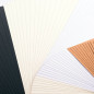 Preview: Florence Cardstock Papier Neutral 11,4x30,5cm (216g) - 60er Pack