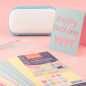 Preview: Florence Cardstock Papier Pastell 11,4x30,5cm (216g) - 60er Pack