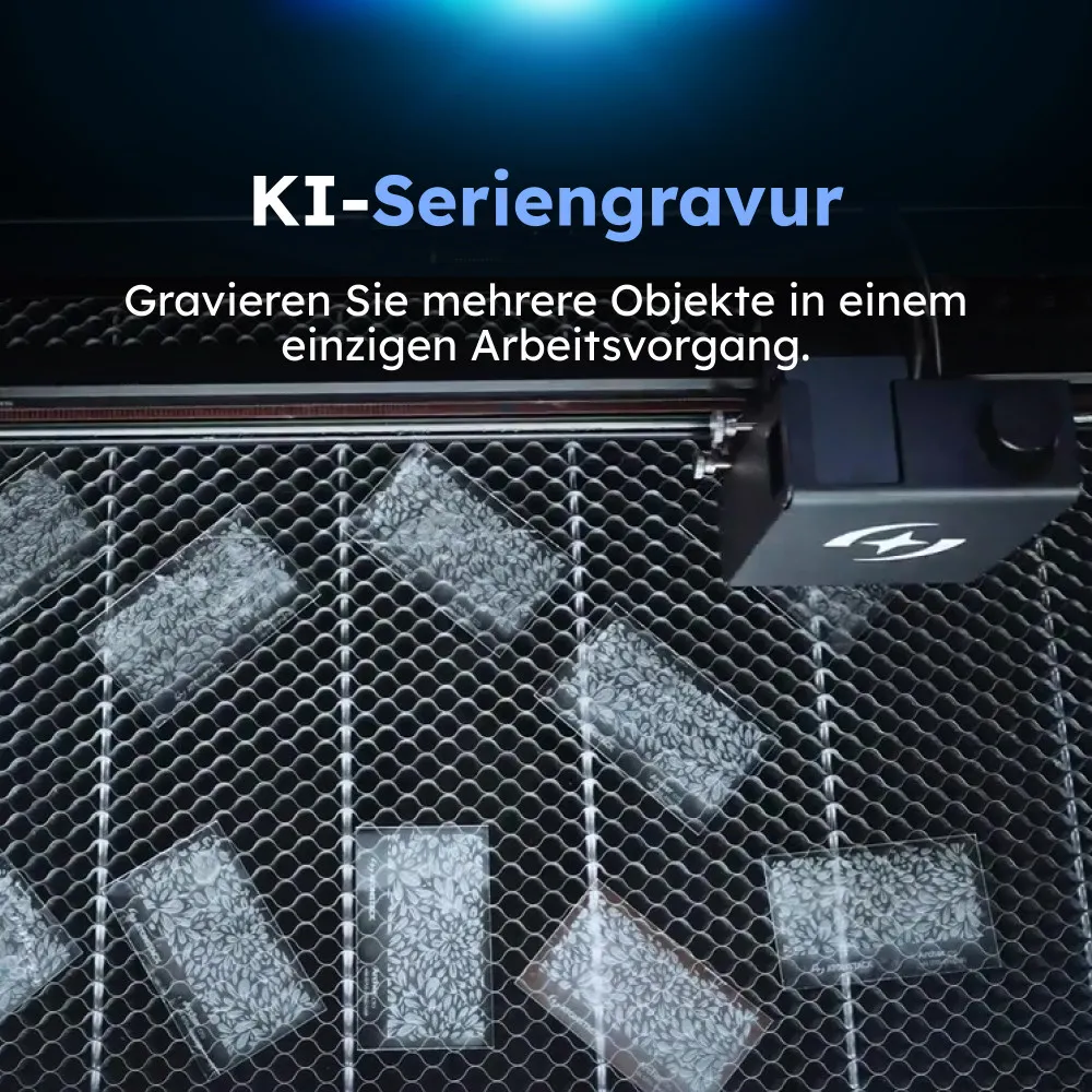 AtomStack Hurricane CO2 Laser Cutter – mit HD-Kamera und  Schutzgehäuse