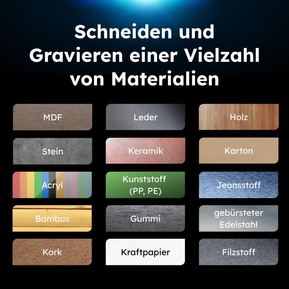 AtomStack Kraft 40W Diodenlaser Laserschneider