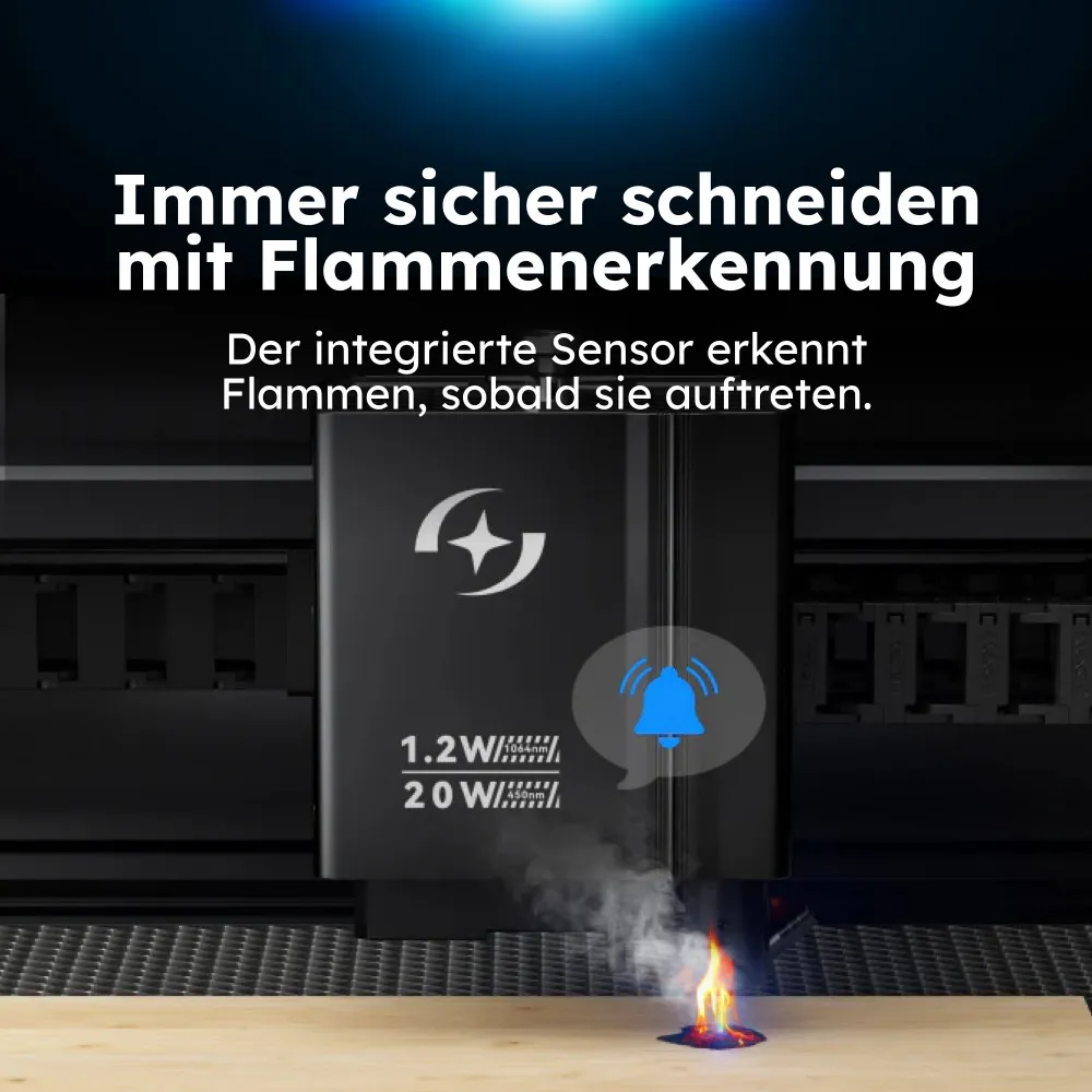 AtomStack Lasercutter 20W für Holz, Metall & Acryl 50×32 cm