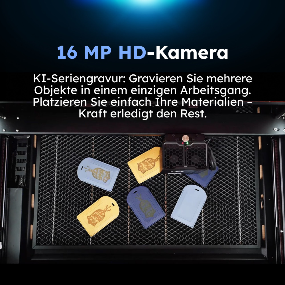 AtomStack Lasercutter 20W für Holz, Metall & Acryl 50×32 cm