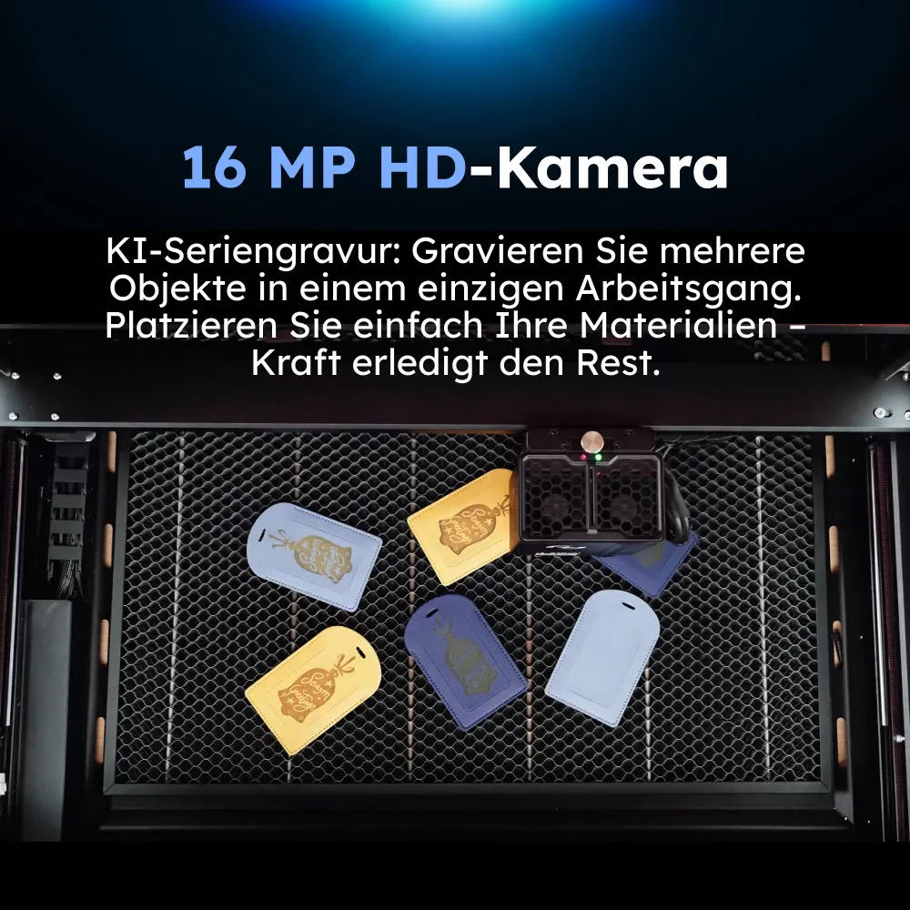 AtomStack Lasercutter 20W für Holz, Metall & Acryl 50×32 cm