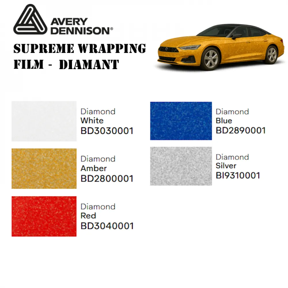 Avery Dennison® Supreme Wrapping Film EA (Diamant), (1,52m)