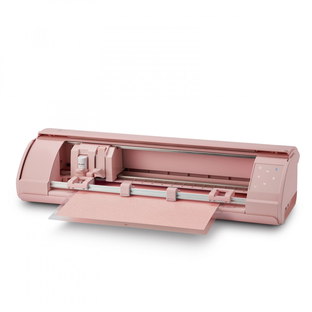 Preview: Silhouette Cameo 5 Schneideplotter pink matt + 100 Designs inkl.