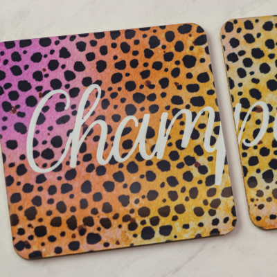 Preview: Cricut 2006581 Untertassen Rohlinge quadratisch - 4 Stück