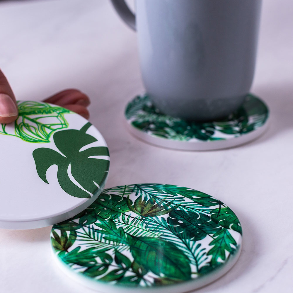 Preview: Cricut 2006582 Untertassen Rohlinge rund - 4 Stück