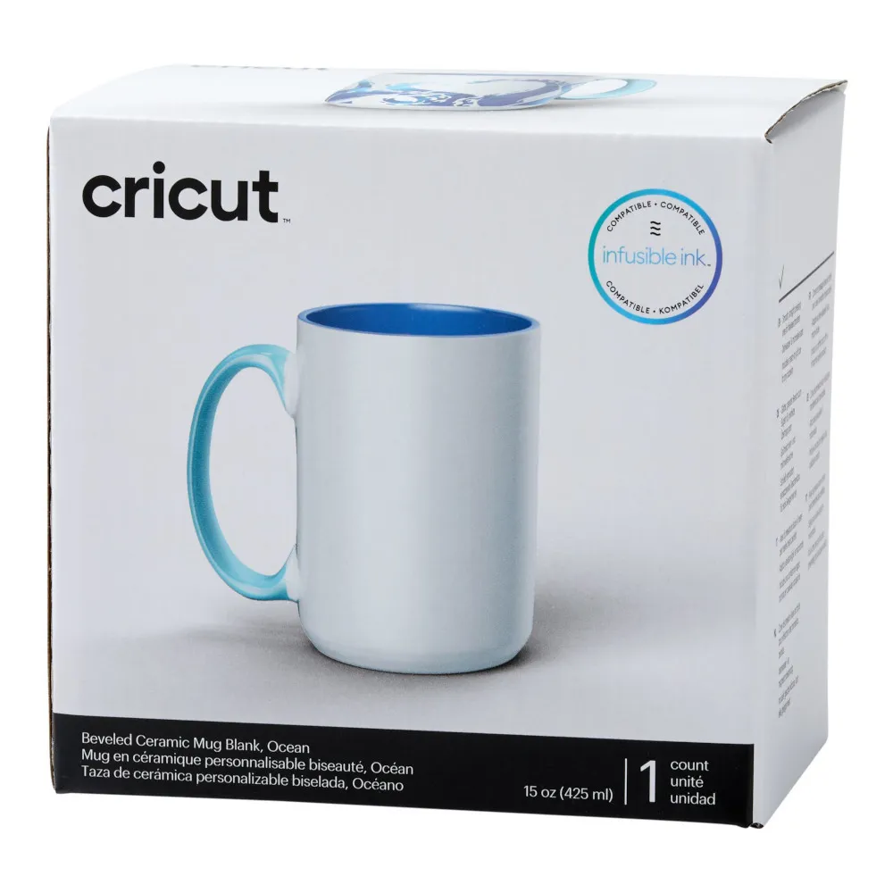 Cricut 2009394 Keramiktasse Mug Ocean 425 ml