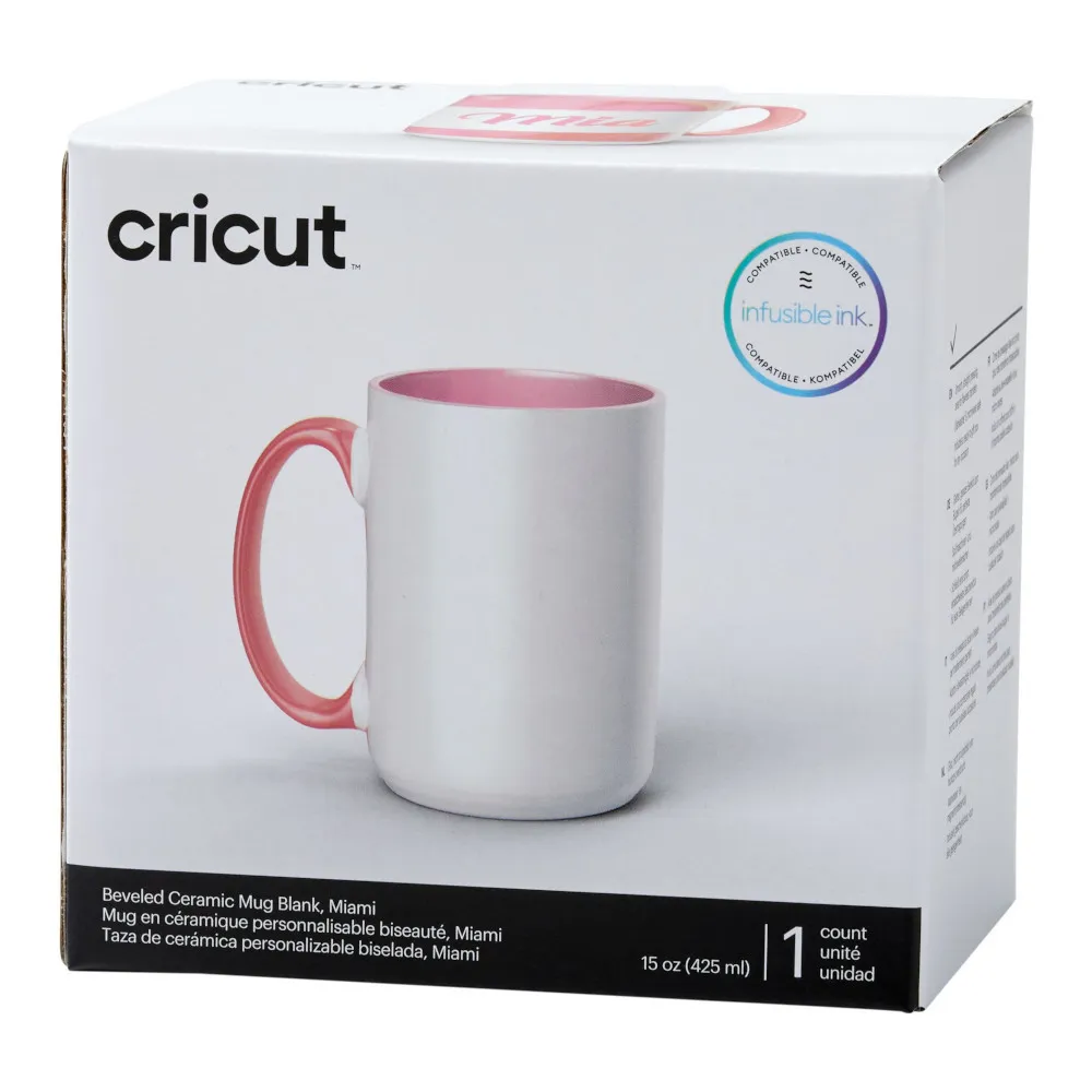 Cricut 2009397 Keramiktasse Mug Miami 425 ml