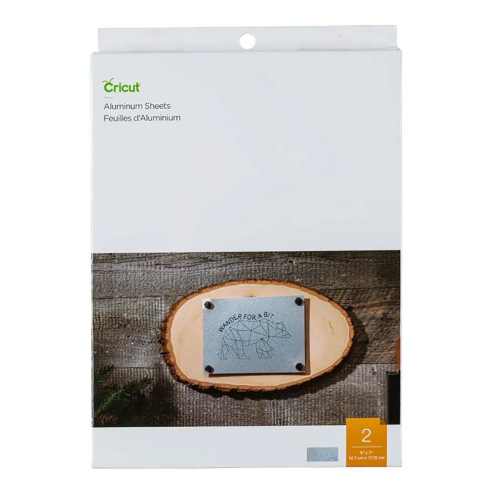 Cricut 2007460 Aluminium silber 12,7 x 17,7 cm 2er-Pack