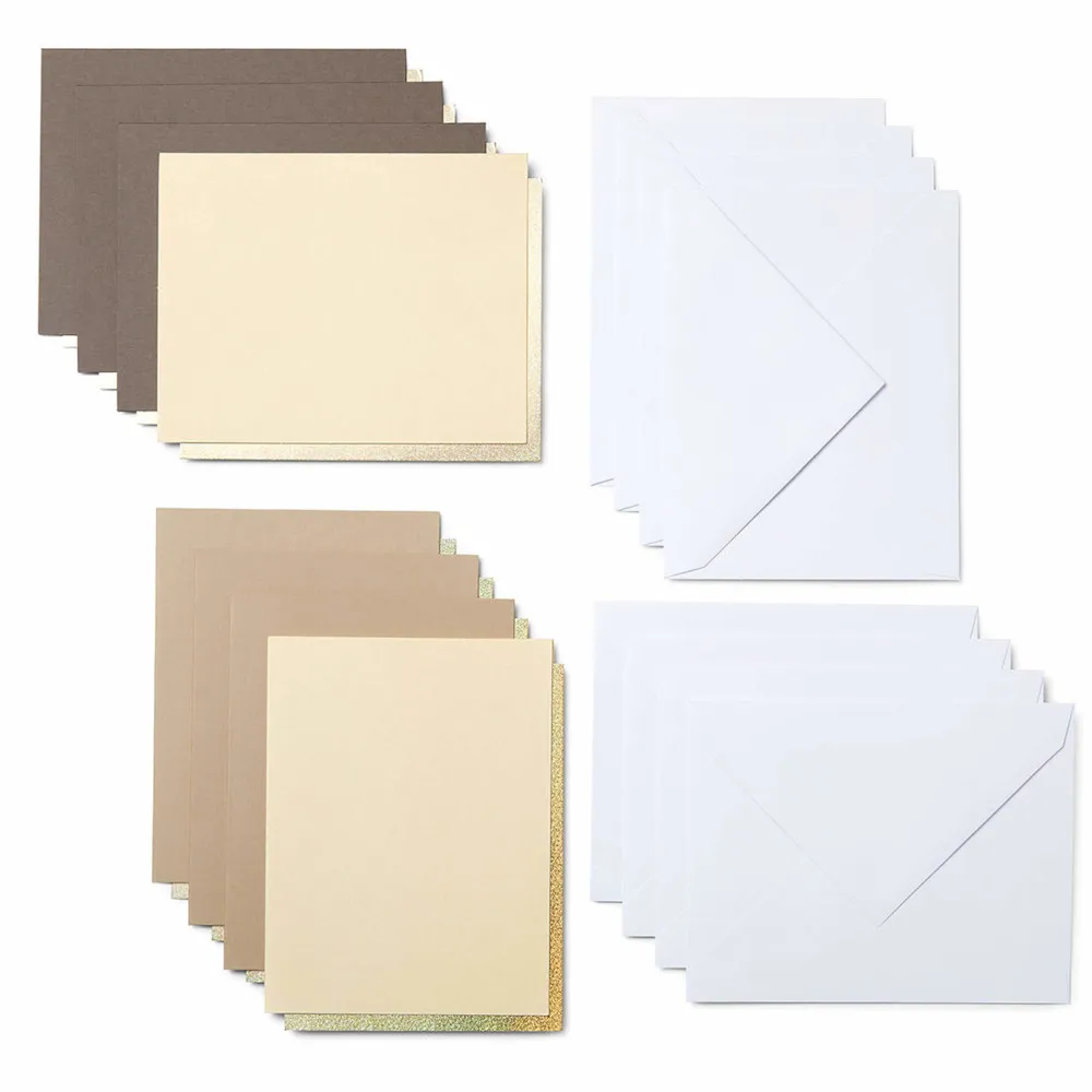 Cricut 2008855 Joy Klebekarten neutrals 8er-Pack