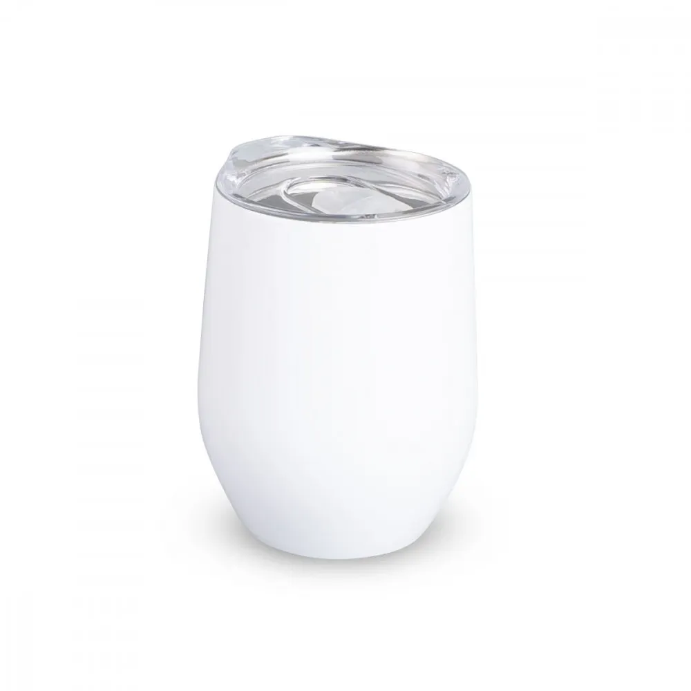 Sublimations-Edelstahlbecher Doppelwandig & Deckel 350ml