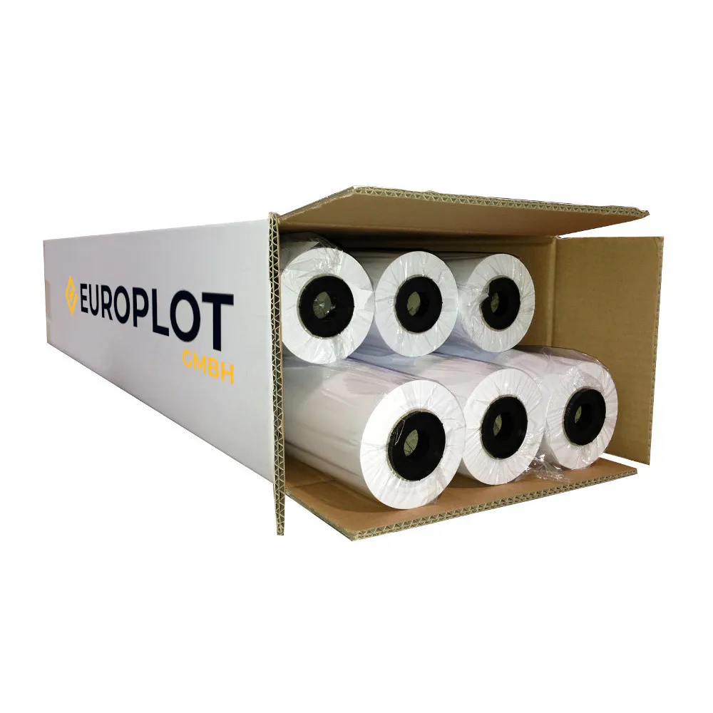 Plotterpapier ungestrichen 80g/m², 594mm x 50m