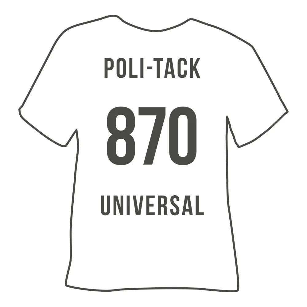 Poli-Tack 870 universelle Transferfolie, mittlere Klebkraft