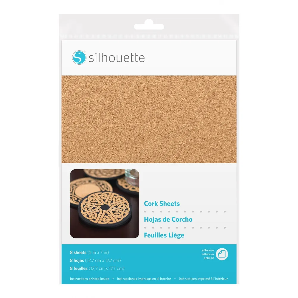 Silhouette Korkblätter 8er-Pack