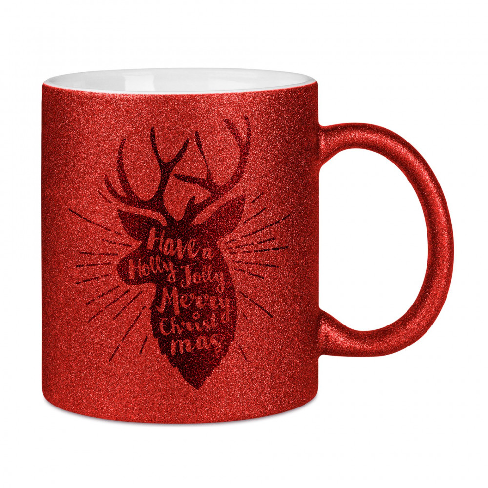 Preview: Sublistar Sublimationstassen “SPARK” 11 oz - Glitzereffekt