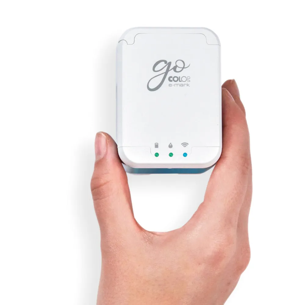 Colop e-mark go Mobiler Mini-Drucker