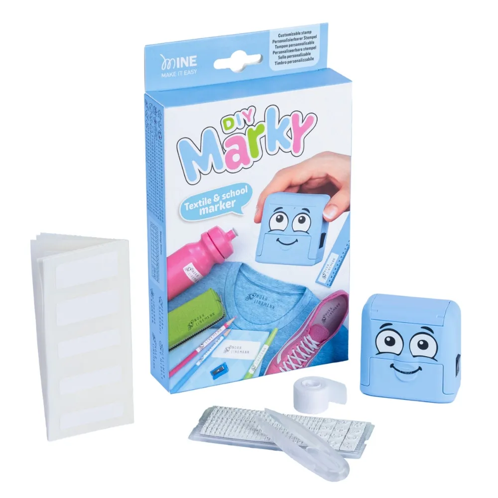 Colop DIY Marky Markierstempel-Set blau