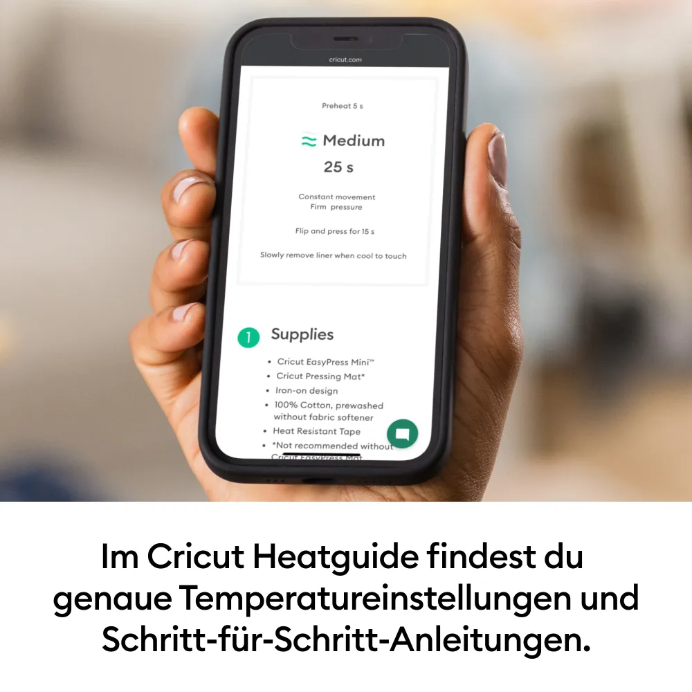 Nachfolger: Cricut 2011871 EasyPress Mini™, Zen Blue