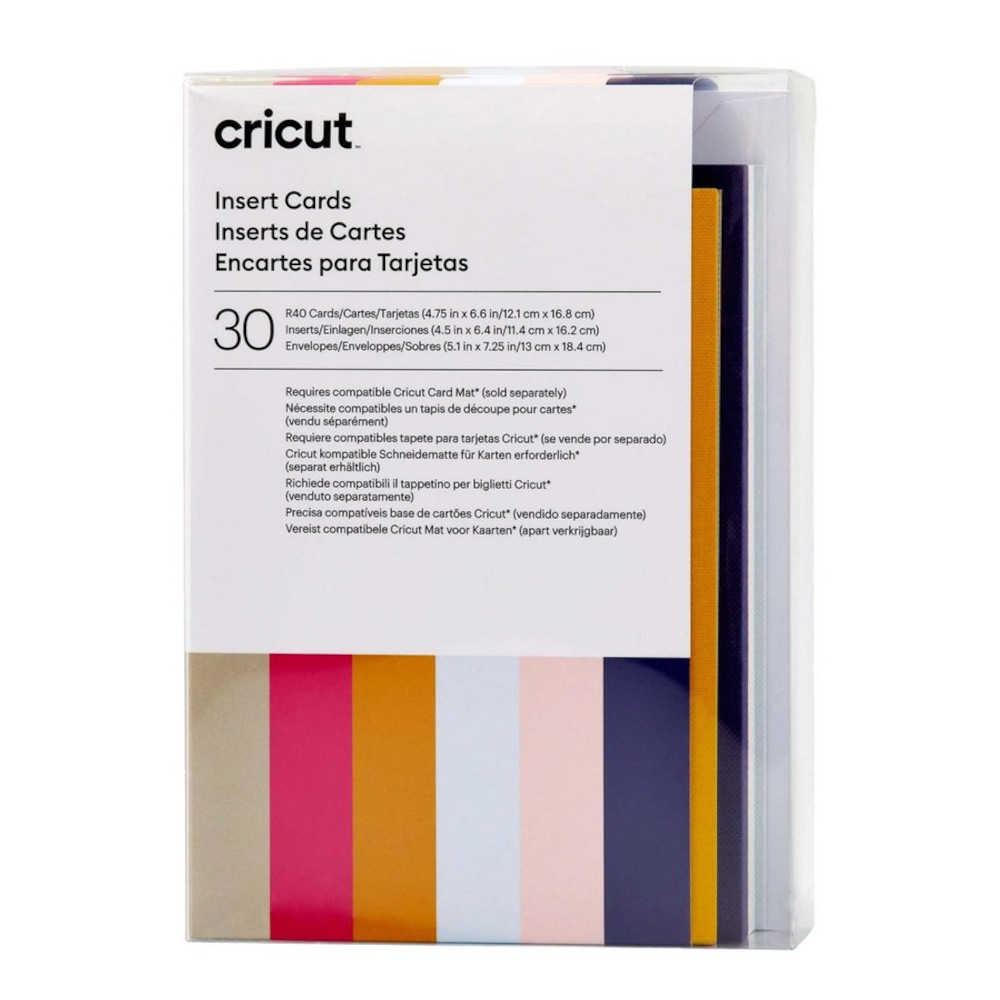 Cricut 2009469 Einlegekarten (R40) sensei 30er-Pack