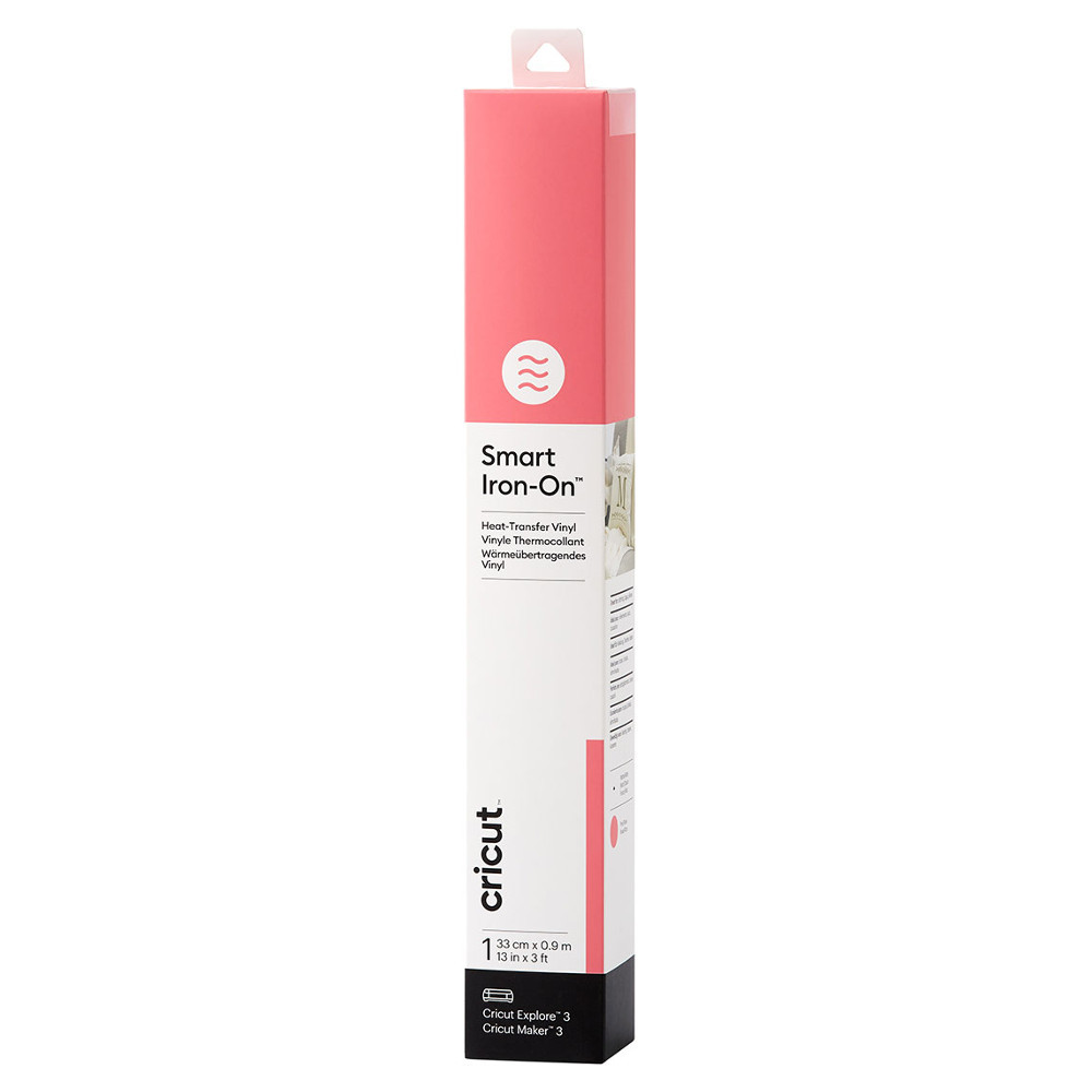 Cricut 2008690 Smart Iron-On Flexfolie pink 33 x 91 cm