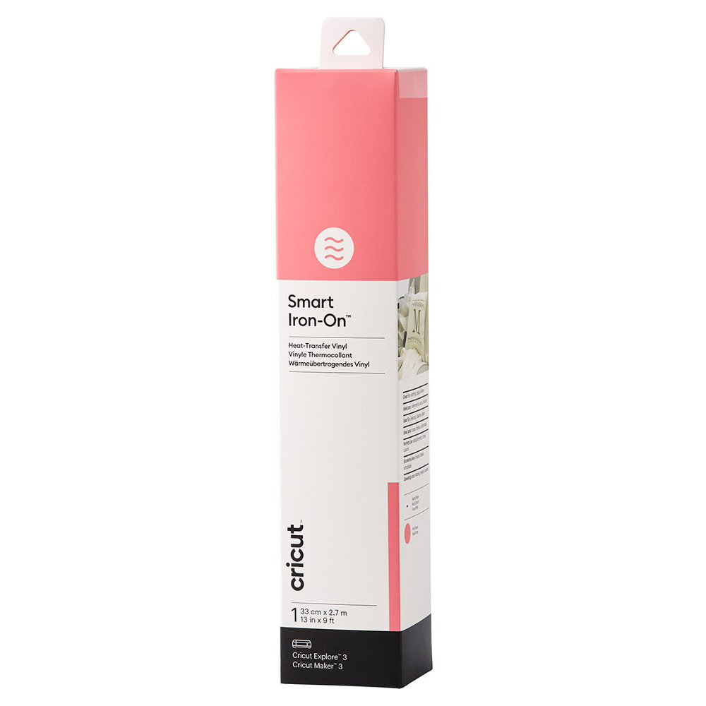 Cricut 2009059 Smart Iron-On Flexfolie pink 33 x 273 cm