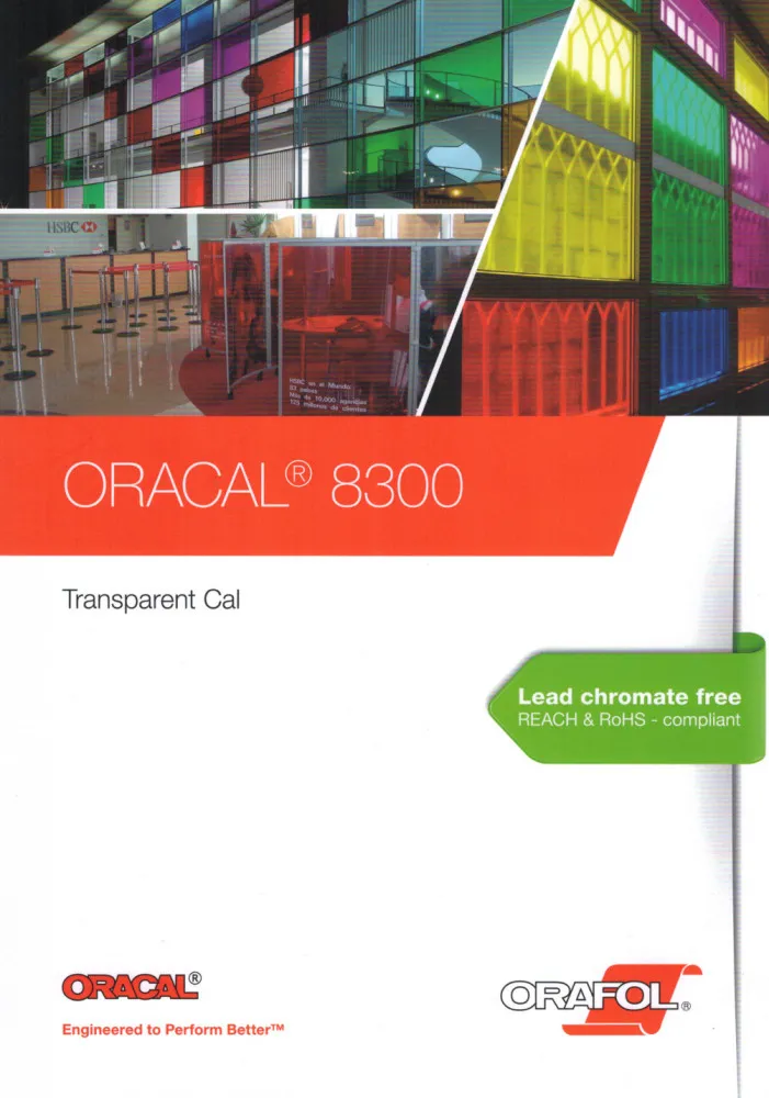 Farbkarte Oracal 8300