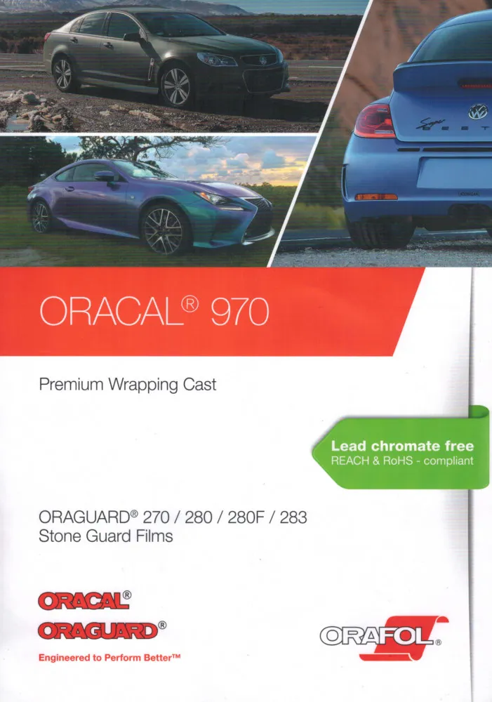 Farbkarte Oracal 970