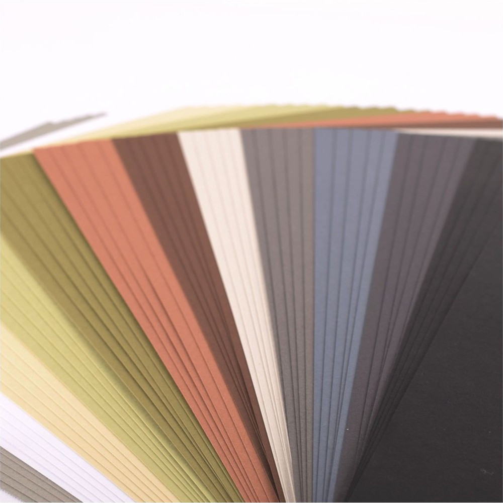 Florence Cardstock Papier Erdtöne 21x29,7cm (216g) - 60er Pack