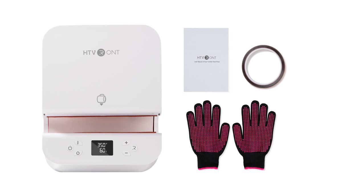 HTVRONT Auto Tumbler Heat Press - Automatische Tassenpresse