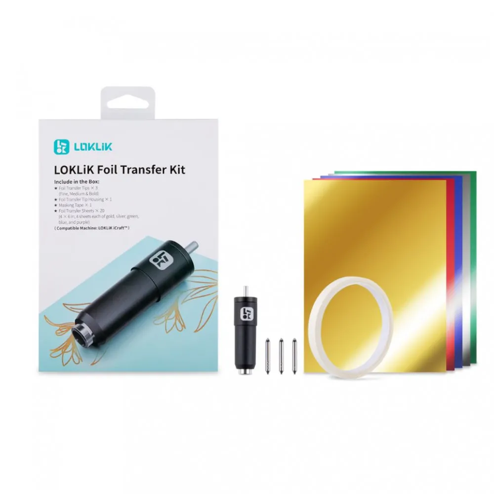 LOKLiK ICraft Tools Transfer-Set + Rillenstift + Ti Produktbild-Vorschau 11
