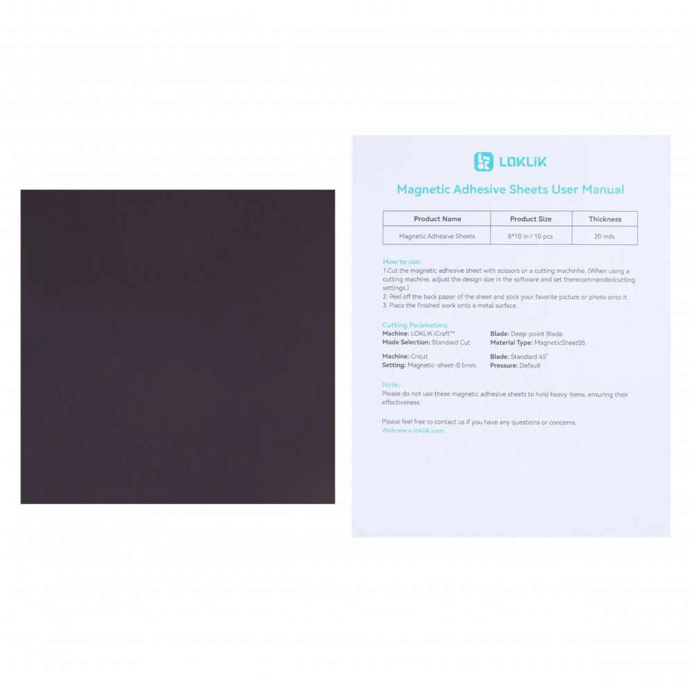 Silhouette Magnetpapier bedruckbar 4er-Pack