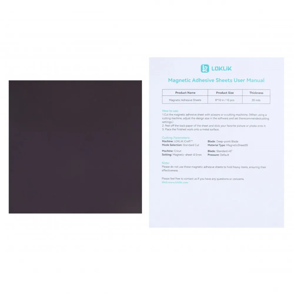Silhouette Magnetpapier bedruckbar 4er-Pack