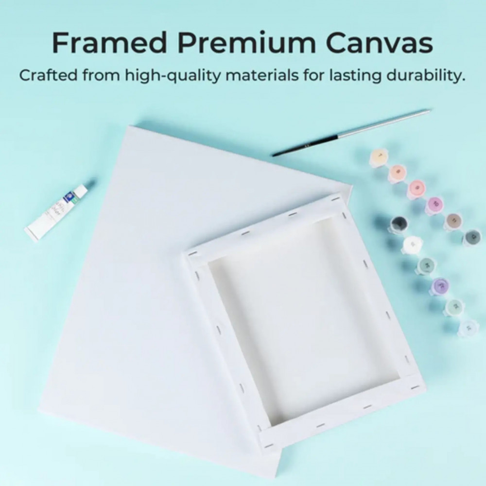 Preview: LOKLiK iPaint Leinwand-Set mit Rahmen – 3 Größen