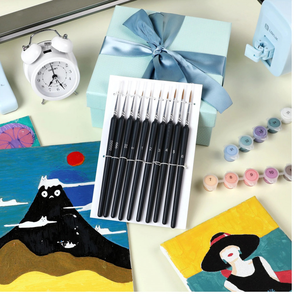 Preview: LOKLiK iPaint Detail-Pinsel-Set – 10-teilig