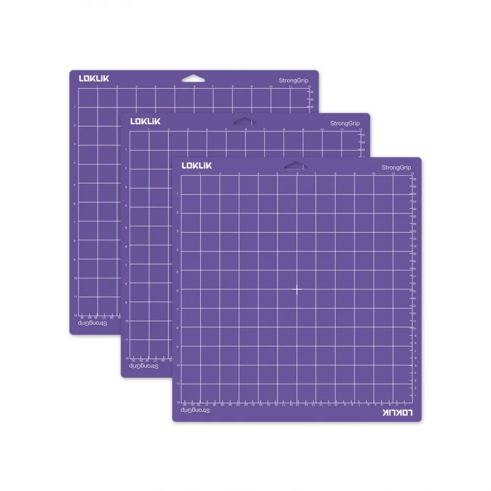 LOKLiK Schneidematte StrongGrip 3er Pack 12" x 12"