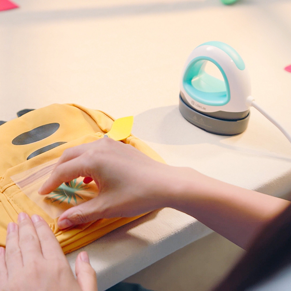 Preview: LOKLiK Mini Heat Press™ Transferpresse + Flexfolien Bundle A4