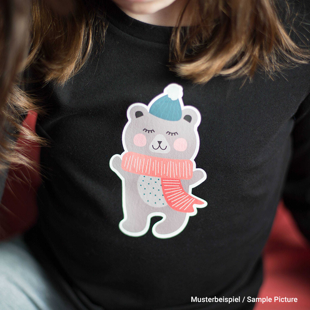 Preview: Silhouette Bedruckbare Aufbügelfolie Textilien (5 Blatt)